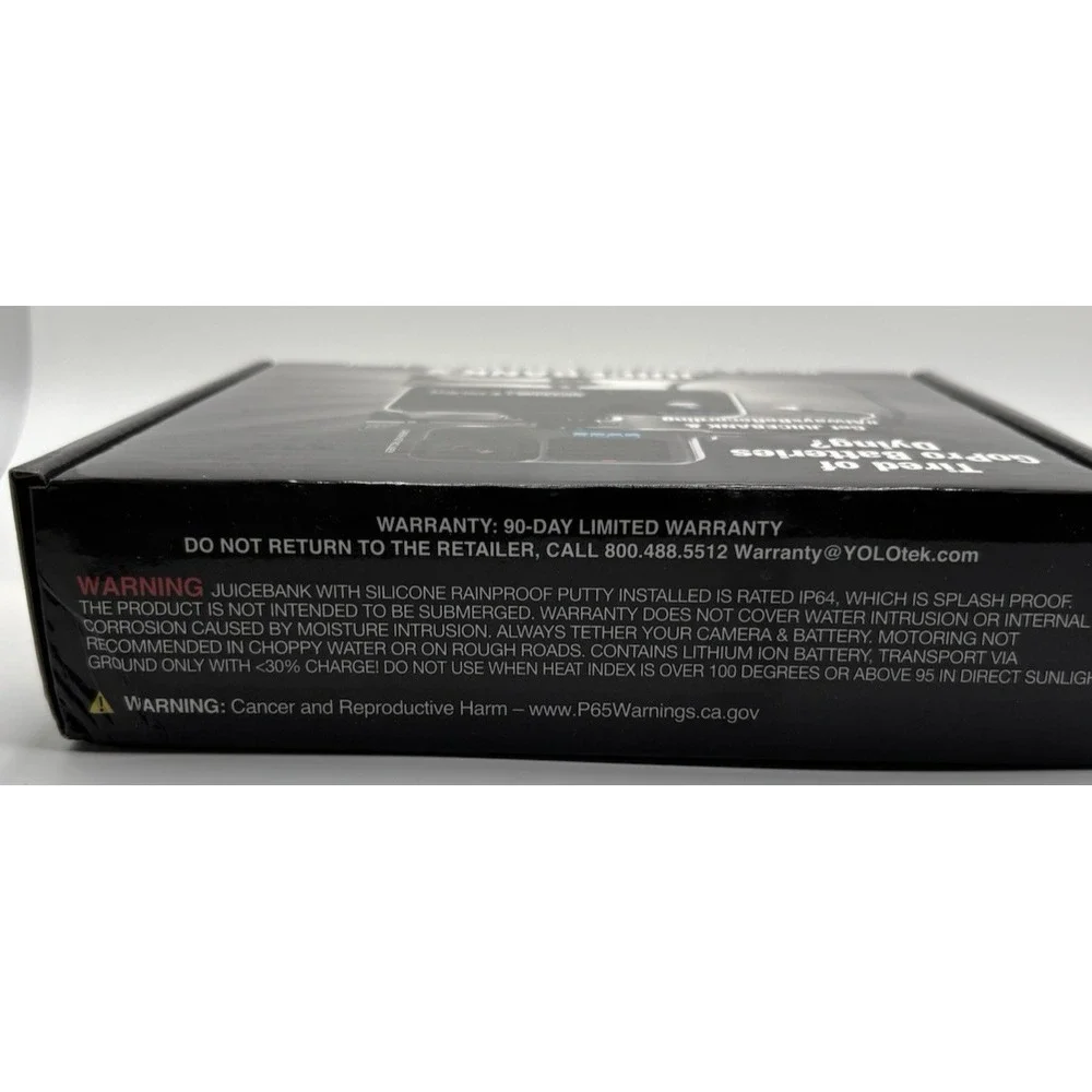JUICEBANK 7800mAh - Portable‎ Charger for GoPro Battery Pack